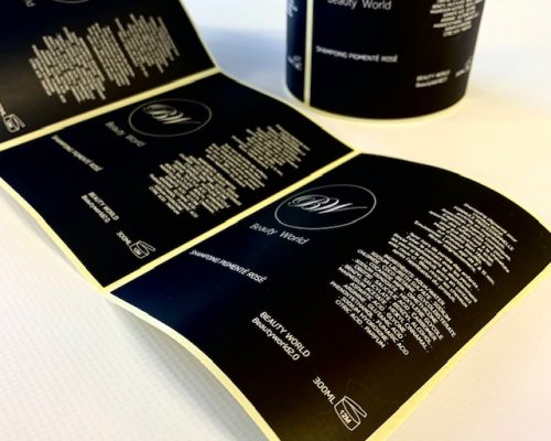 Étiquettes en rouleau